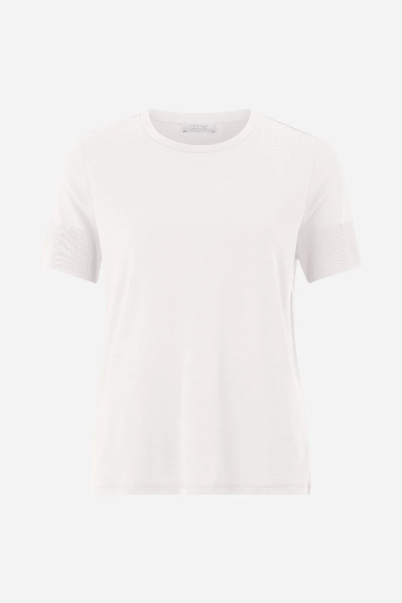 T-Shirt mit gerippten Ärmelabschlüssen - Image 7