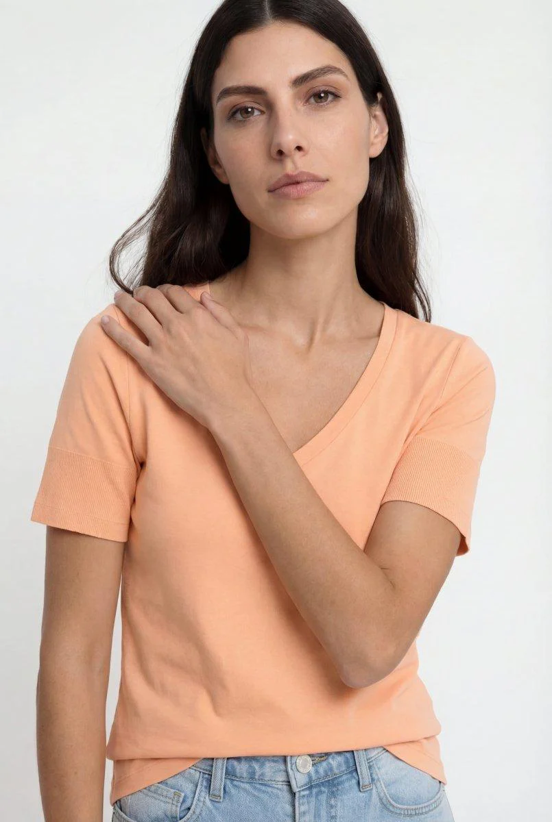 T-Shirt mit Lyocell - Image 4