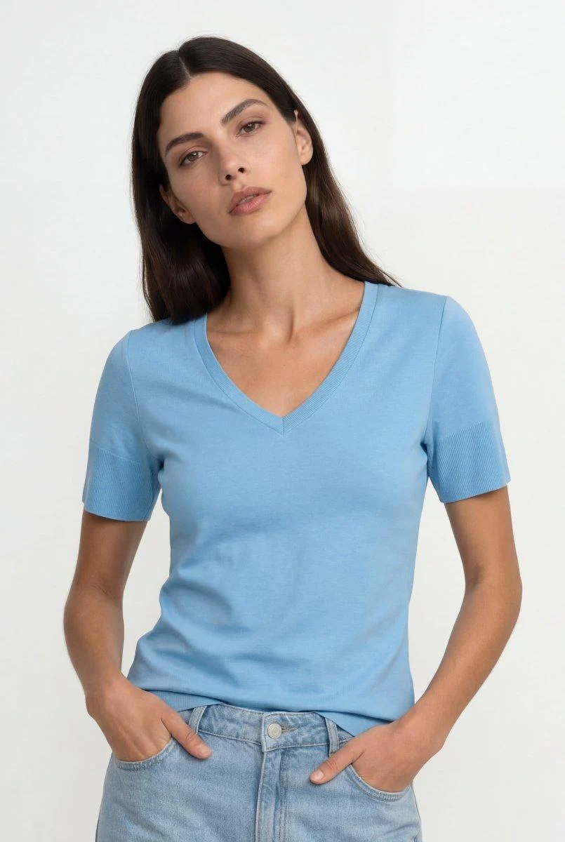 T-Shirt mit Lyocell - Image 7