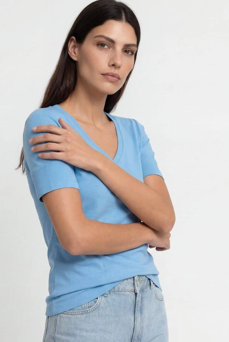 T-Shirt mit Lyocell - Image 8