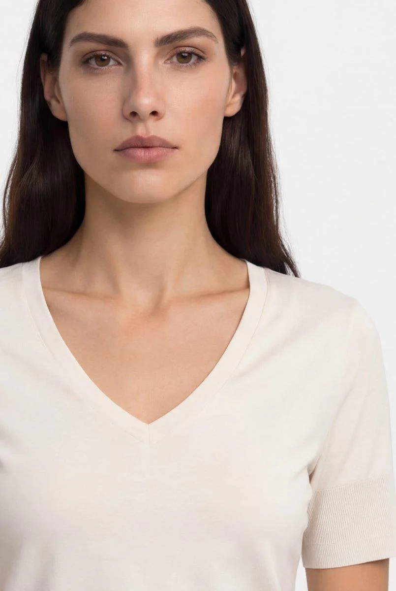 T-Shirt mit Lyocell - Image 3