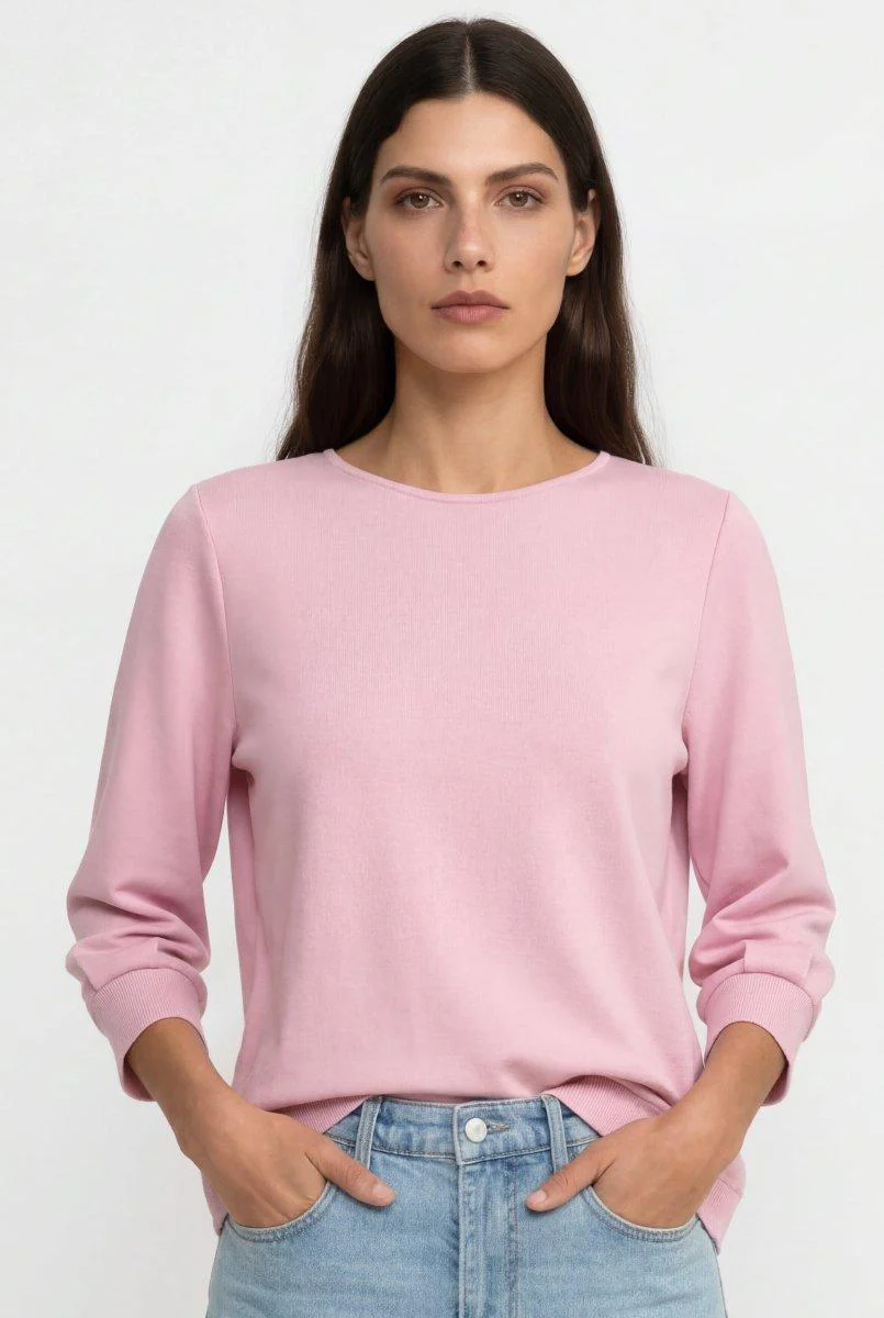 Jersey-Sweatshirt mit Puffärmeln - Image 11