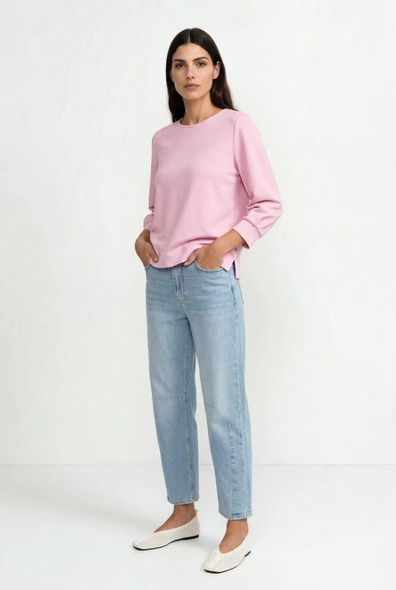 Jersey-Sweatshirt mit Puffärmeln - Image 12
