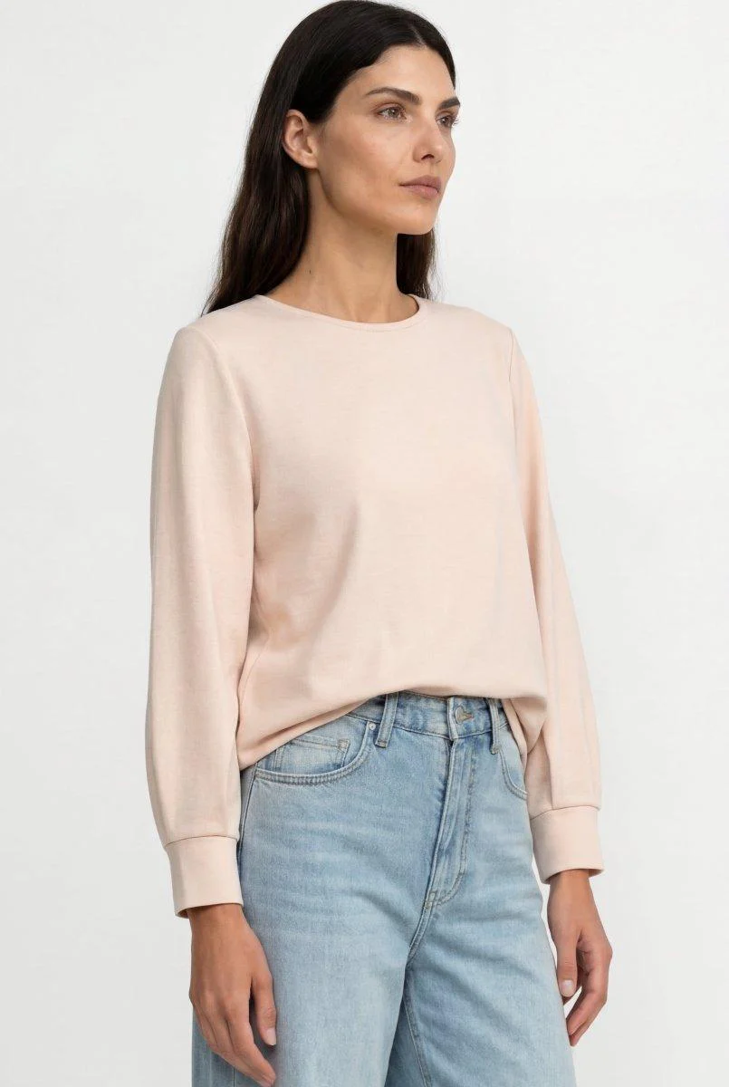 Jersey-Sweatshirt mit Puffärmeln - Image 16