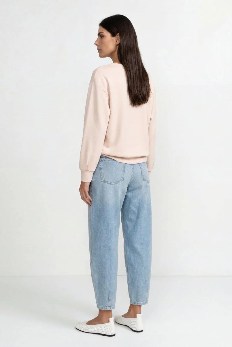 Jersey-Sweatshirt mit Puffärmeln - Image 19