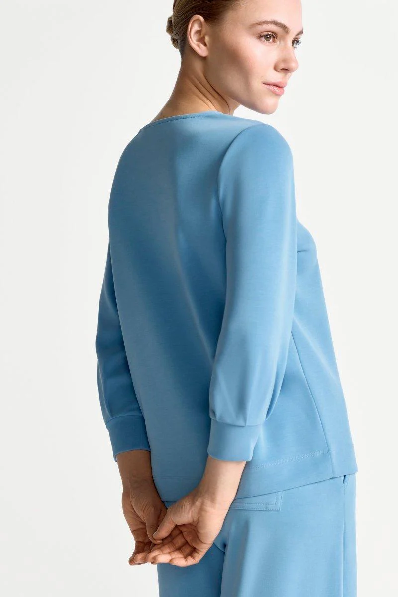 Jersey-Sweatshirt mit Puffärmeln - Image 6
