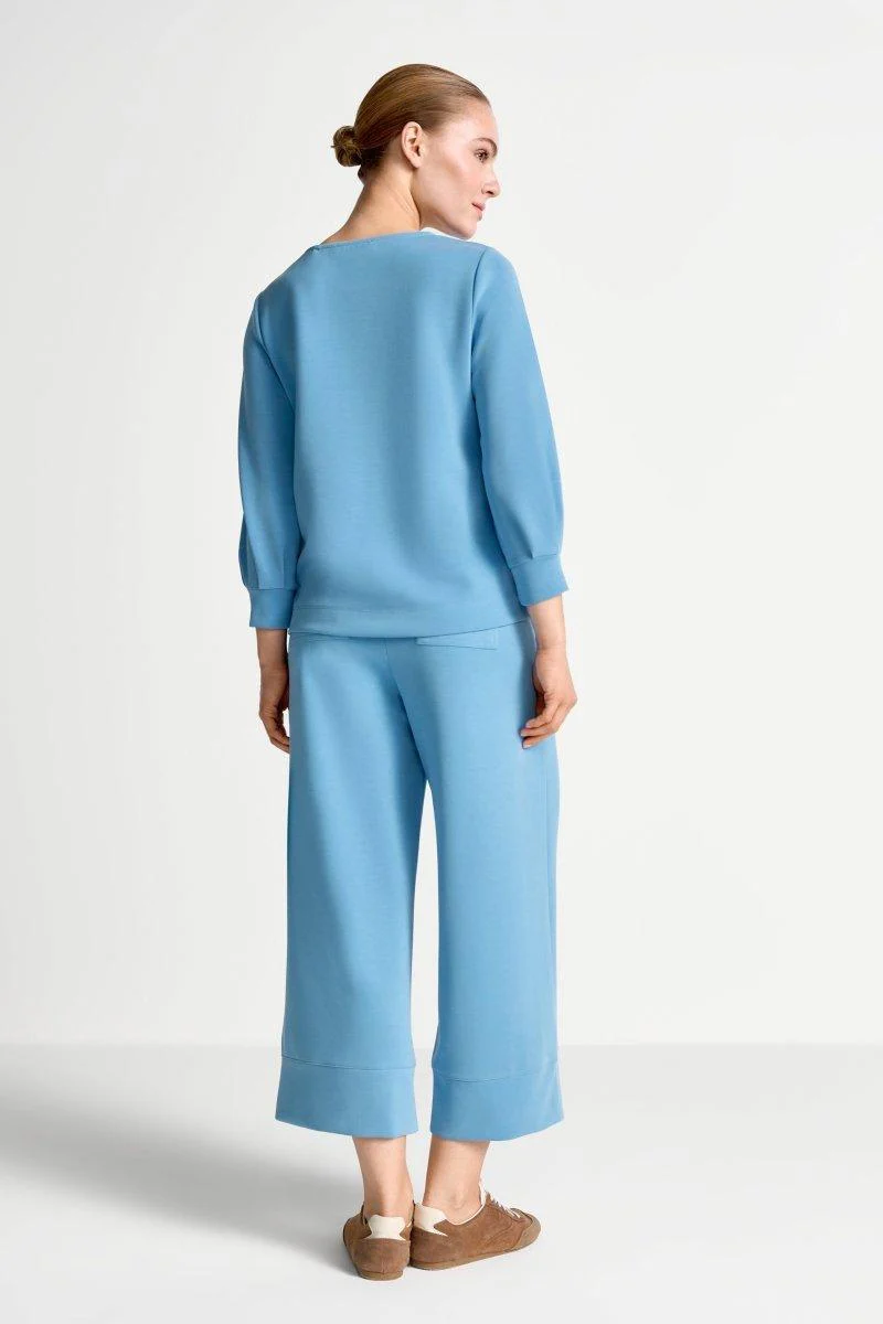 Jersey-Sweatshirt mit Puffärmeln - Image 9