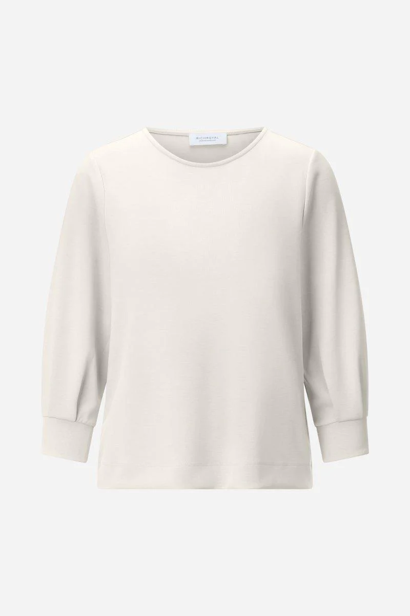 Jersey-Sweatshirt mit Puffärmeln - Image 5