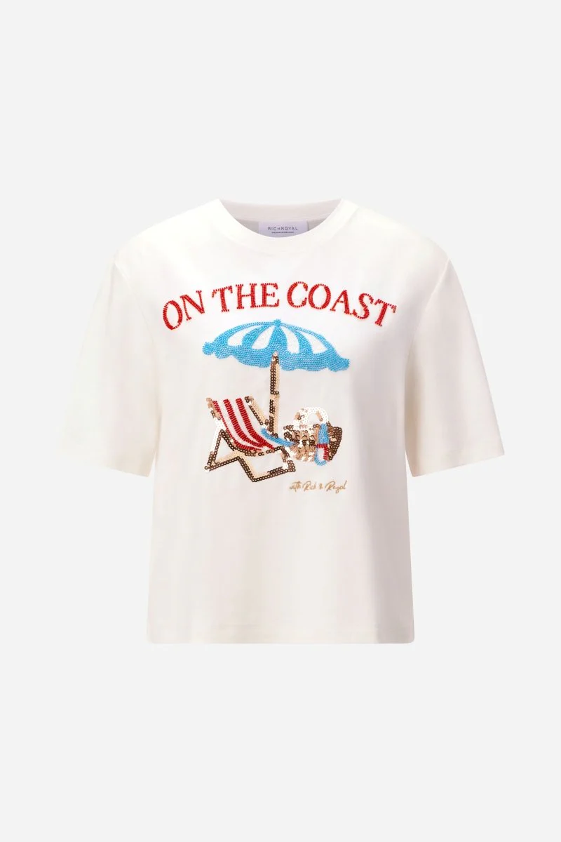 T-Shirt Perlen-Schriftzug - Image 5