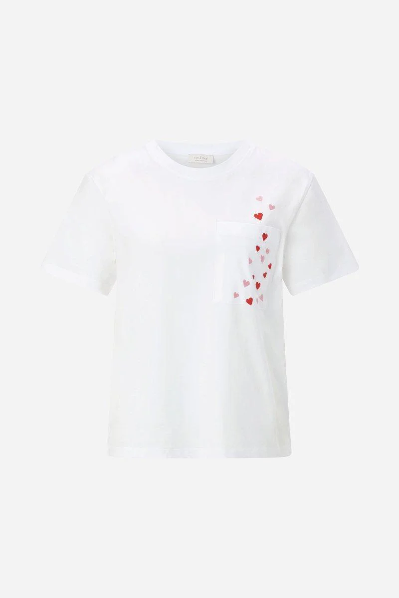 T-Shirt mit Herzprint - Image 5