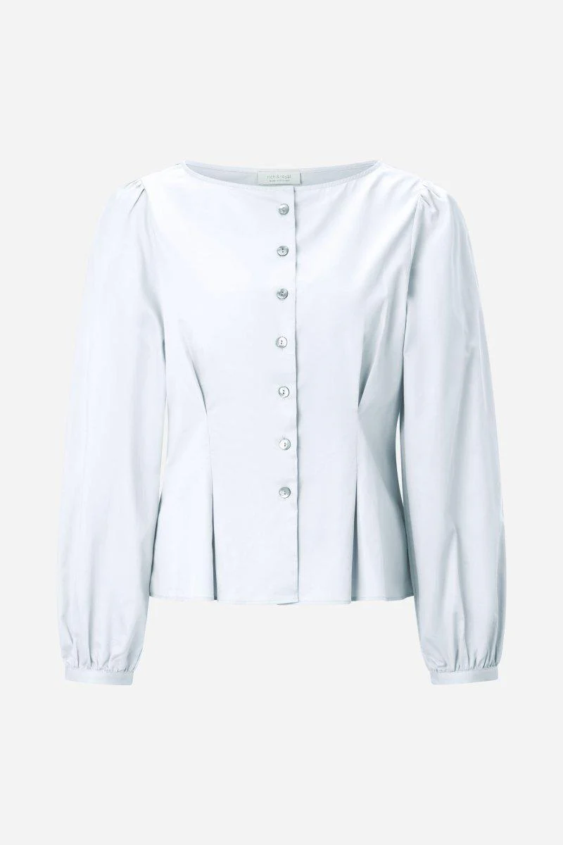 Taillierte Bluse mit Knöpfen - Image 7