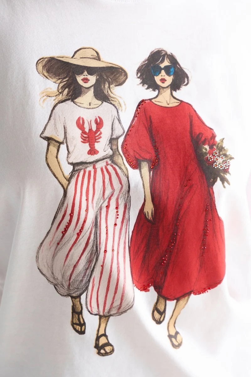 T-Shirt mit Print - Image 4