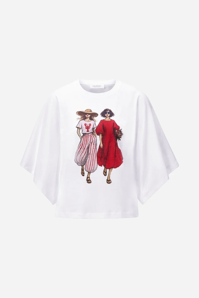 T-Shirt mit Print - Image 5