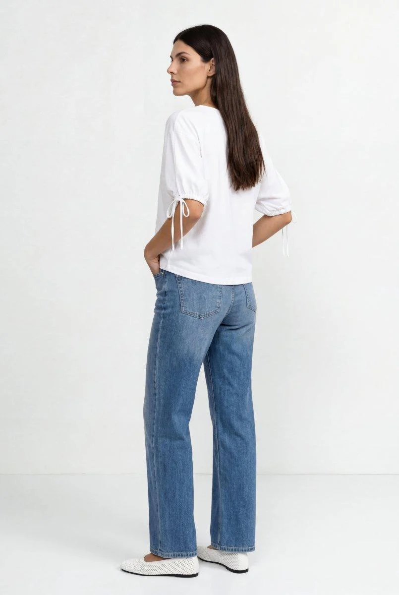 Crop-Top mit Schriftzug - Image 2