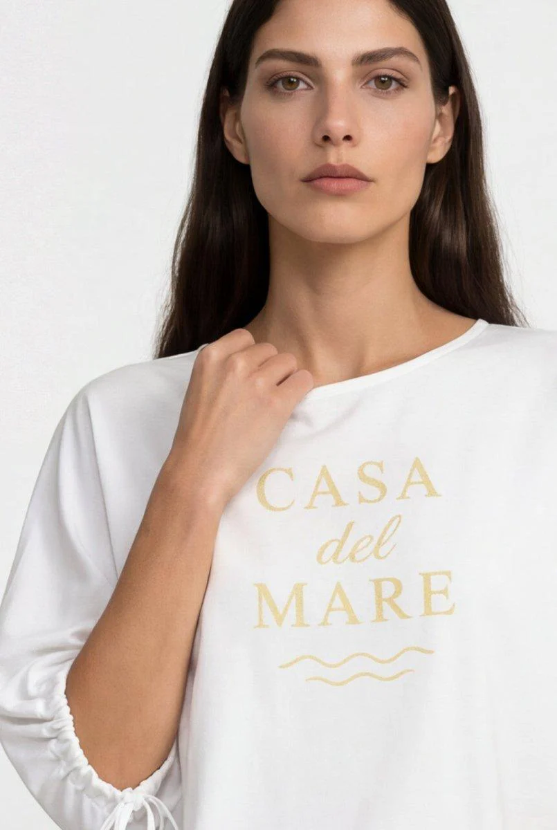 Crop-Top mit Schriftzug - Image 4