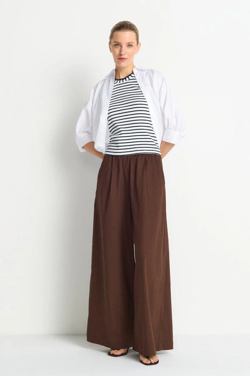 Weite Leinenhose - Image 3