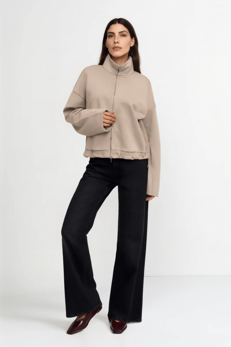 Sweatjacke mit Stehkragen - Image 8
